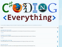 Tablet Screenshot of codingeverything.com